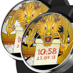 Watch Face Lucky Dragon 2in1