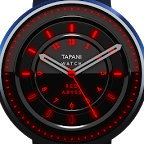 Red Abyss WEATHER watch face