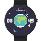 Space Watch Face with Planets