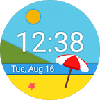 Material Scenery Watch face