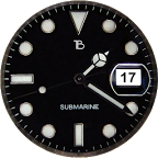Submarine Watch Face