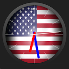 U.S. Flag Watch Face