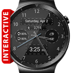 Black Leather HD Watch Face