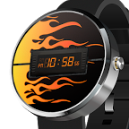 Fire Flame Watch Face
